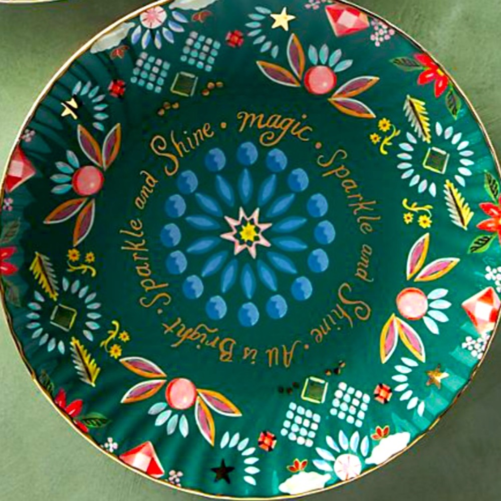 Anthropologie Danielle Kroll Dessert Plate